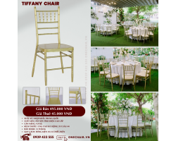 CHO THUÊ GHẾ TIFFANY TẠI TPHCM GIÁ RẺ NHẤT THỊ TRƯỜNG